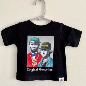 Kid Dangerous Original Gangsters Old School Graphic Tee Size 3-6 Months
